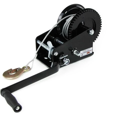 CARPARTS-ONLINE Profi Seilwinde Handwinde Mit Drahtseil 1500 Kg 10 Meter 3 CARPARTS-ONLINE Profi Seilwinde Handwinde Mit Drahtseil 1500 Kg 10 Meter