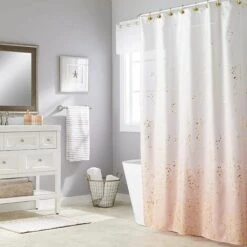 FUHUIDATRADING Goldfarbene Duschvorhanghaken, Set Mit 12 Dekorativen Duschvorhanghaken Aus Messing, Rostfreie Duschvorhanghaken Aus Bling-Metall, Ringe Für Badezimmervorhangstangen, Hohlkugel-Design -Seilwinden Sales 67864329 4