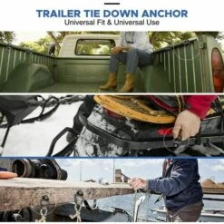 MODOU 4 Stück Zurrgurte, D-Mount-Zurrgurte, Strapazierfähiger Edelstahl-Zurrhaken, Für LKW-Anhänger, LKW-Seilaufbewahrung - Schwarz 11 MODOU 4 Stück Zurrgurte, D-Mount-Zurrgurte, Strapazierfähiger Edelstahl-Zurrhaken, Für LKW-Anhänger, LKW-Seilaufbewahrung - Schwarz -Seilwinden Sales 67876414 5