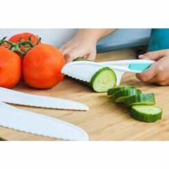 MONLY 3-teiliges Nylon-Küchenmesser-Set Für Kinder: Kinderkochmesser In Größen Und Farben / Fester Griff, Zahnkanten, BPA-freie Kindermesser (Farben Variieren Je Nach Messergröße) 10 MONLY 3-teiliges Nylon-Küchenmesser-Set Für Kinder: Kinderkochmesser In Größen Und Farben / Fester Griff, Zahnkanten, BPA-freie Kindermesser (Farben Variieren Je Nach Messergröße) -Seilwinden Sales 67914291 4