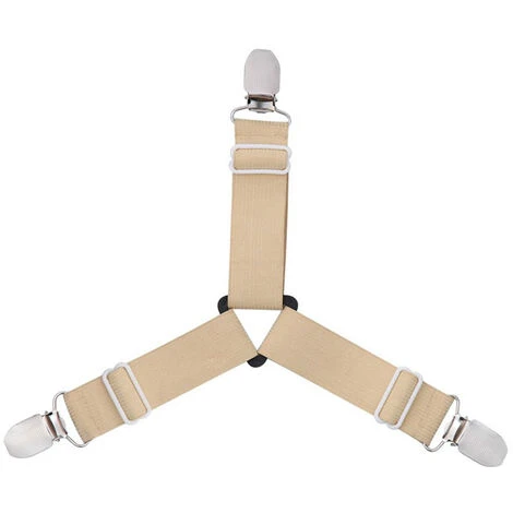 HELLO KITTY BAIN 4 Stück Verstellbare Riemen Für Bettlaken, Elastisch, Dreieckig, Tischdecke, Vorhang, Sofabezug, Schnalle (beige) 3 HELLO KITTY BAIN 4 Stück Verstellbare Riemen Für Bettlaken, Elastisch, Dreieckig, Tischdecke, Vorhang, Sofabezug, Schnalle (beige)