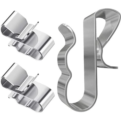 THSINDE 50 Stück Anhänger-Drahtklemmen Edelstahl-Photovoltaik-Kabelklemmen Anhängerrahmen-Drahtklemmen Solarpanel-Montagehalterungen 3 THSINDE 50 Stück Anhänger-Drahtklemmen Edelstahl-Photovoltaik-Kabelklemmen Anhängerrahmen-Drahtklemmen Solarpanel-Montagehalterungen