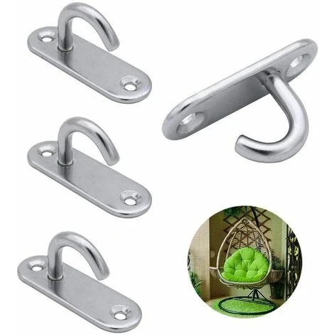 ECHOO Augenbefestigungshaken Wandschraube Deckenhaken Edelstahl Silber Augenplatte Anker Hängesessel Yoga Deckenhaken Moskitonetz Boot Takelage Marine Deck Hardware 3 ECHOO Augenbefestigungshaken Wandschraube Deckenhaken Edelstahl Silber Augenplatte Anker Hängesessel Yoga Deckenhaken Moskitonetz Boot Takelage Marine Deck Hardware