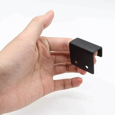 ECHOO Edelstahlhaken Zur Wandmontage Von Keramikfliesen, 10 Stück Robuste Halterung 20 Schrauben Zum Aufhängen In Bad Und Küche (Schwarz) 5 ECHOO Edelstahlhaken Zur Wandmontage Von Keramikfliesen, 10 Stück Robuste Halterung 20 Schrauben Zum Aufhängen In Bad Und Küche (Schwarz) – Bild 3