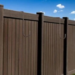 MONLY Stück 5 X 15 Cm Vinyl-Zaunhaken (Braun) -Seilwinden Sales 68291793 3