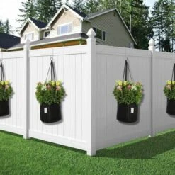 MONLY Stück 5 X 15 Cm Vinyl-Zaunhaken (Braun) -Seilwinden Sales 68291793 4