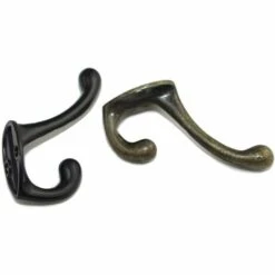 BRIDAY Haken Und Kleiderhaken Für Zu Hause 6 Stück Kleiderhaken Vintage Haken Metall Kleiderständer Kleiderbügel Retro Huthaken Kleiderhaken Mit Schrauben BronzeOne Size -Seilwinden Sales 68592463 3