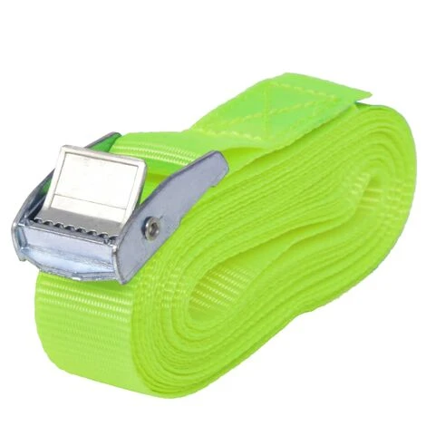 Spanngurte 10 Stk. 0,25 Tonnen 5m×25mm Neongrün VidaXL - Grün 4 Spanngurte 10 Stk. 0,25 Tonnen 5m×25mm Neongrün VidaXL - Grün – Bild 2