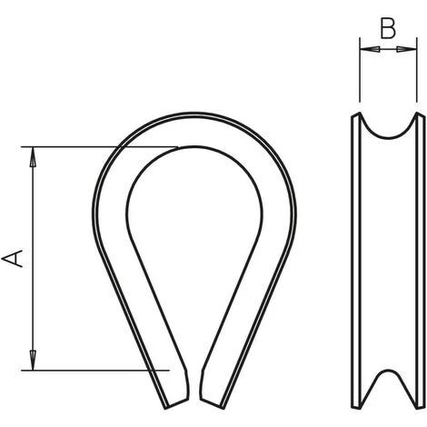 OBO Bettermann Seilkausche 946 5 G 3 OBO Bettermann Seilkausche 946 5 G – Bild 2