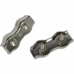 AVERDE Seilverbinder Duplexklemme Für Ø 3 - 6 Mm, Edelstahl, Stück