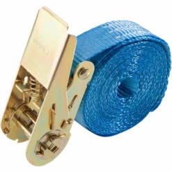 Arebos Spanngurte Mit Ratsche Einteilig 4 Stück 800kg 4m Ratschengurte Zurrgurte 25mm 800 DaN 0,8t - Blau -Seilwinden Sales 9214828 3