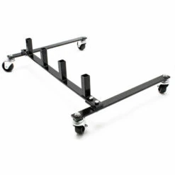 WILTEC Aufbewahrung 4x PKW Rangierhilfe Rollbar Rangierheber Rack