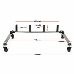WILTEC Aufbewahrung 4x PKW Rangierhilfe Rollbar Rangierheber Rack -Seilwinden Sales 9827203 4